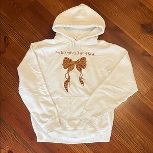 Gildan Heavy Blend White Hoodie